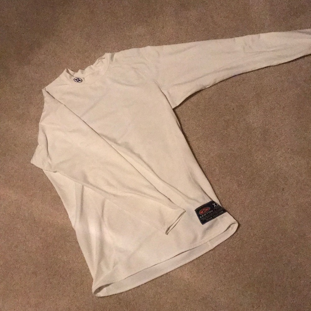White XXL Easton Compression shirt